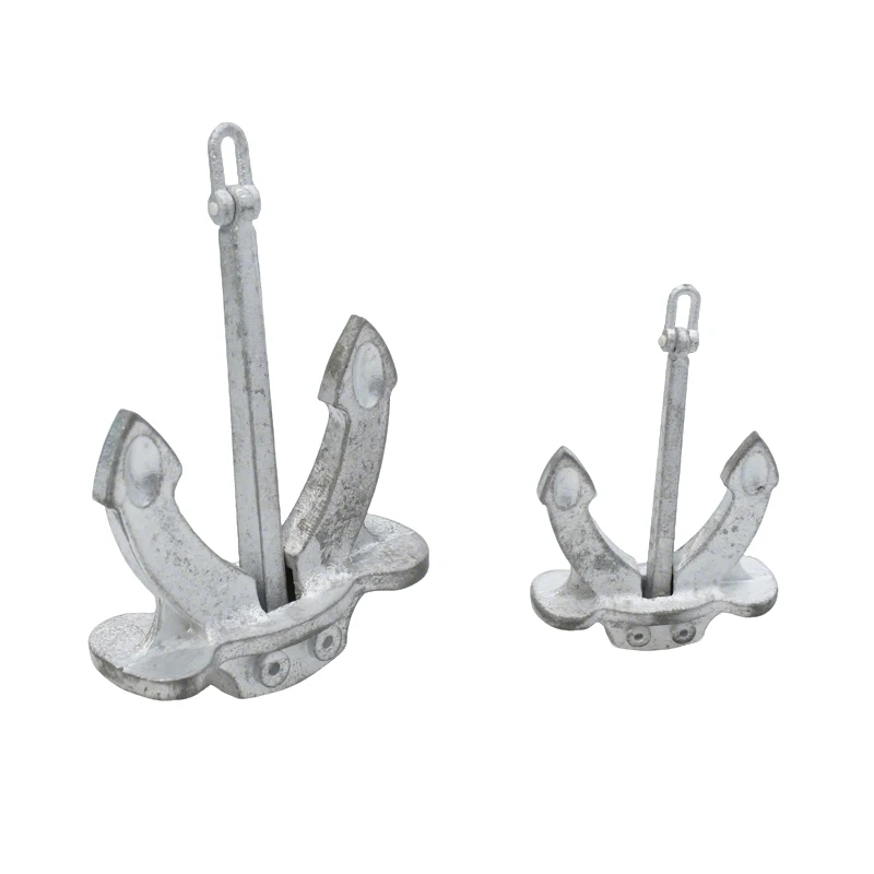 1PCS RC Boat Simulation Hall Anchor Movable Rod 69mm/52mm/47mm/35mm Mini Alloy Parts Model Ship DIY Marine Decoration Accessory