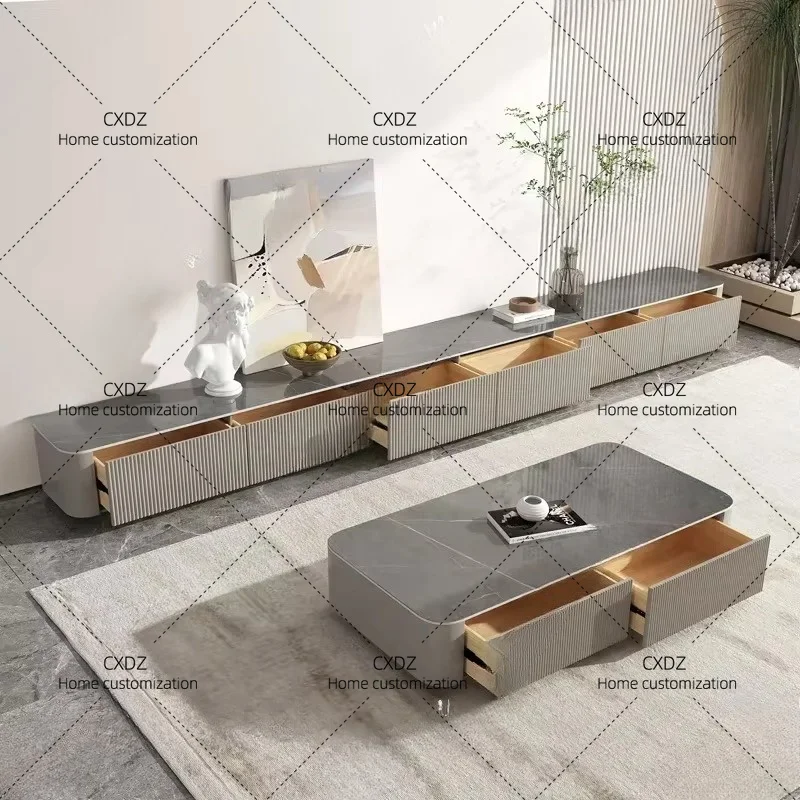 XX Stand Modern Drawers Storage Universal Home Tv Stand Living Room Mueble Para Televisor Furniture Luxury Extended Design