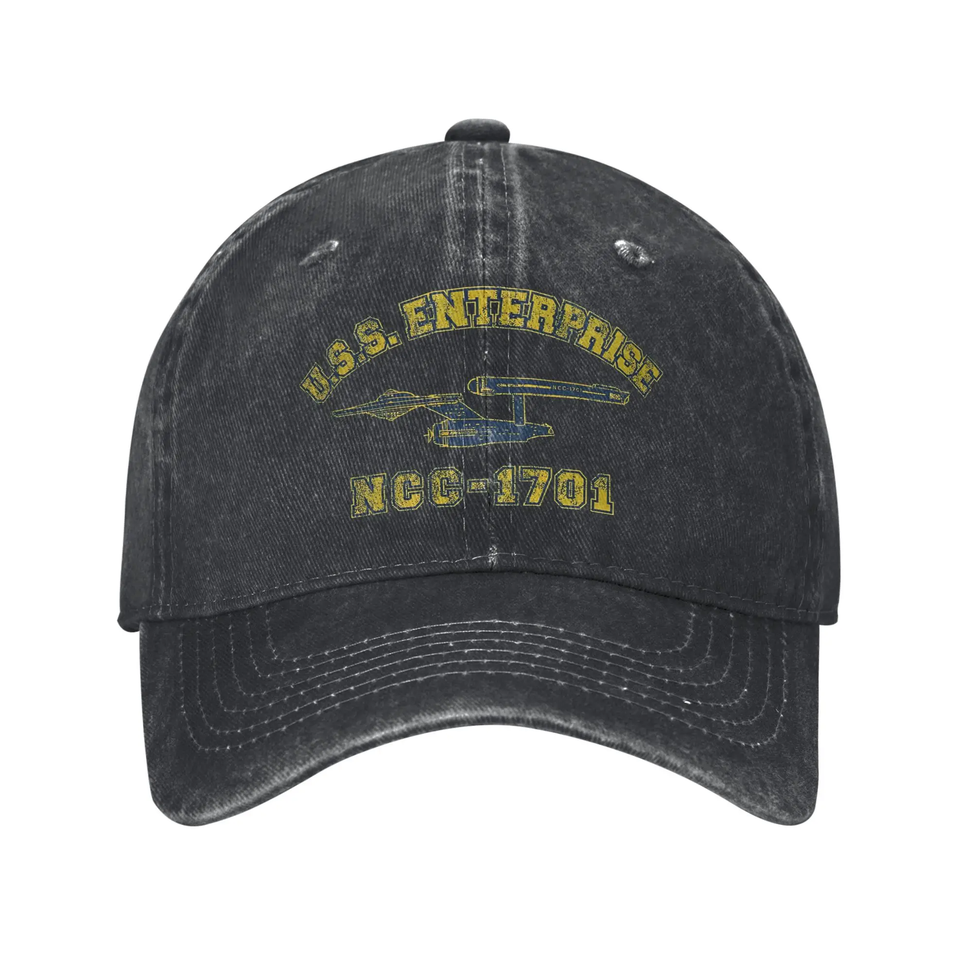 Summer Stars Treks Enterprise Baseball Cap Sun  Breathable Print Unisex Men Fitted Retro Hunting Camping Baseball Caps