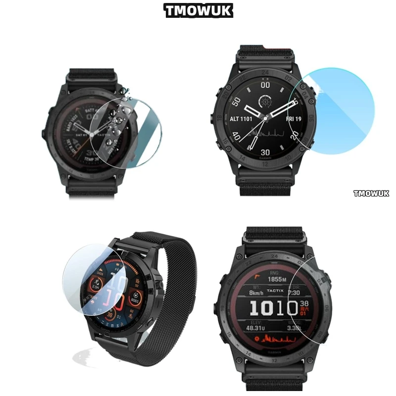 

For Garmin Tactix 7 Pro Tactix7 AMOLED Tactix 8 51mm Tactix8 47mm Screen Film Tempered Glass HD Clear Protector
