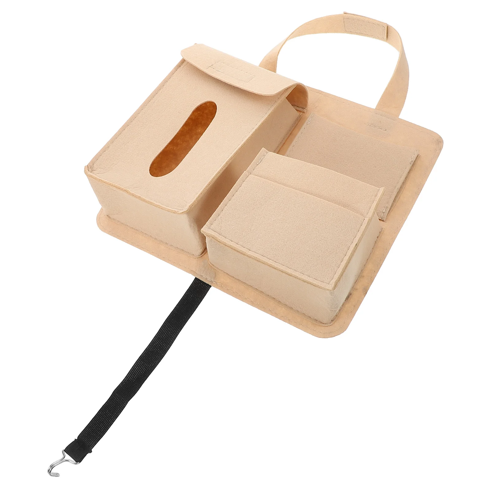 

Car Storage Bag Seat Back Organizer Felt Pocket Holder Large Capacity Durable Material Car Bag Truck Organizer Storage Box