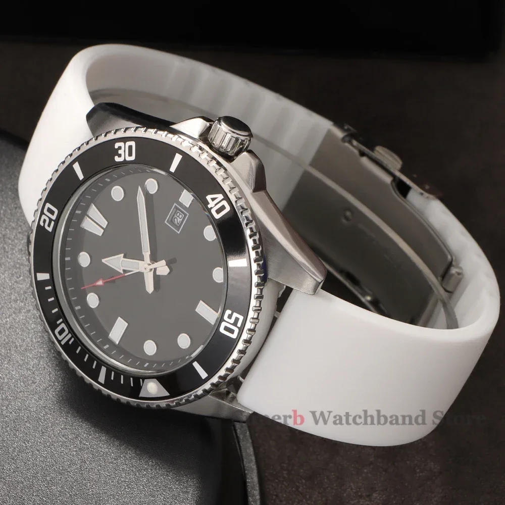 18/20/22/24 مللي متر حزام ساعة سيليكون ل Seiko الإفراج السريع سوار لهواوي GT لينة مطاط مقاوم للمياه الرياضة المعصم الفرقة