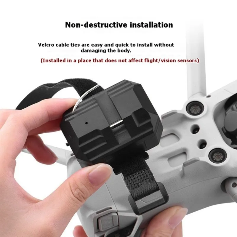 B04B-Universal Drone Airdrop System Accessory For DJI Mini 4 Pro Rechargeable Remote 1 Kit, Payload Dropper Airdrop Device