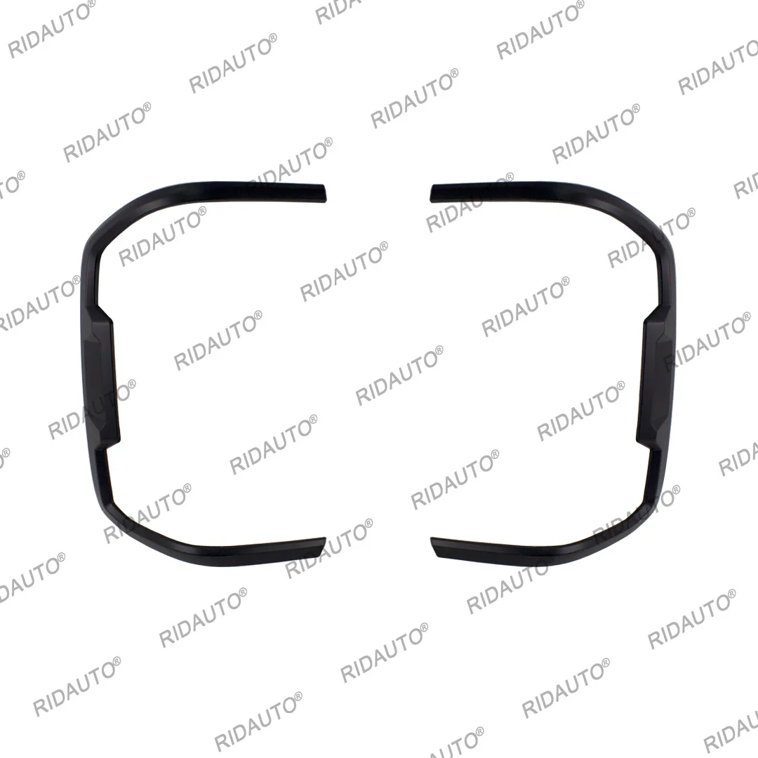 Matte Black Rear Back Stop Tail Light Sticker Garnish Combination Lamp Trim For 2023 2024 2025 FORD RANGER EVEREST Decoration