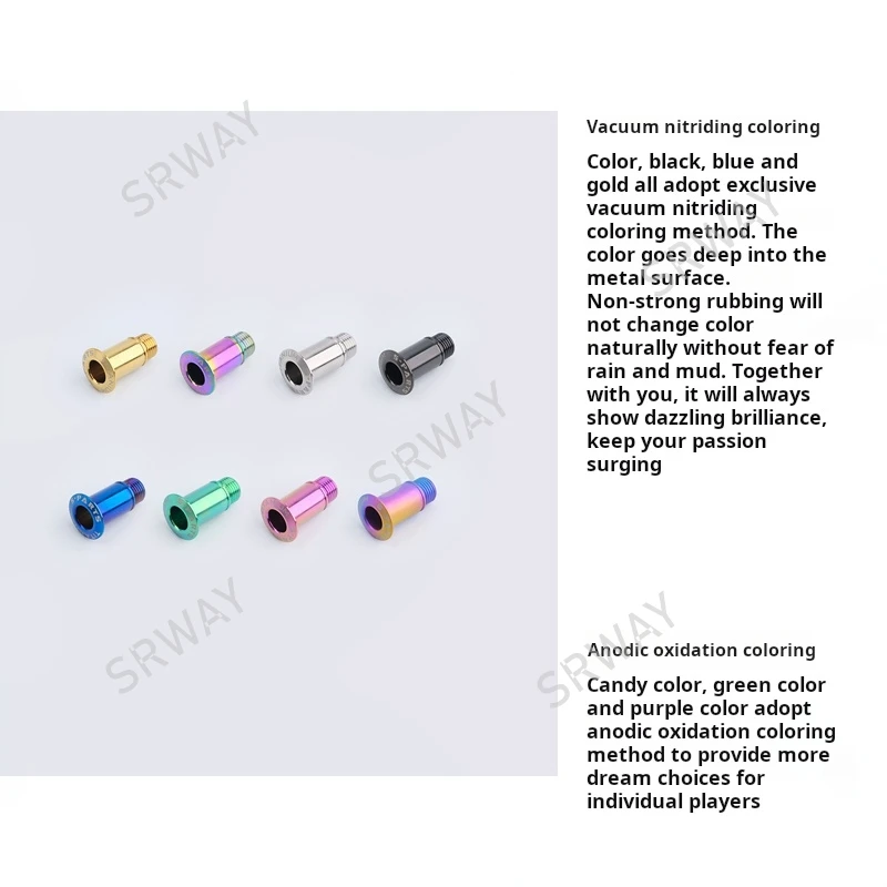 

S PARTS Titanium Rear Derailleur Shaft Bolts for SRAM Mountain XO1 XX1 11S 12 Speed Electronic Mechinical 20 22 speed Road Bike