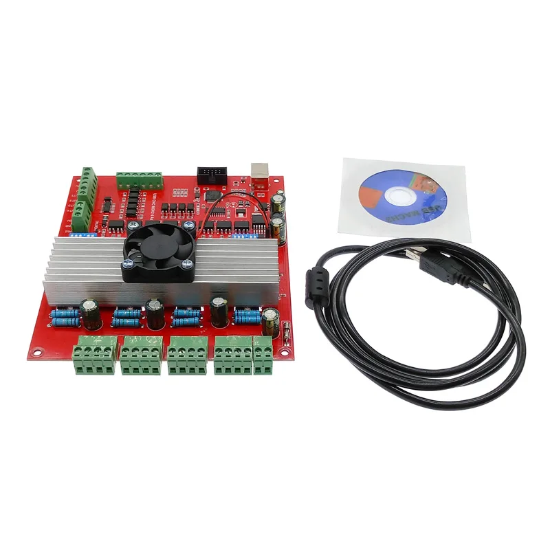 MACH3 Super USB Interface Motion Control Card Flying Carving Card Carving Machine Control Board CNC4-axis Interface Board