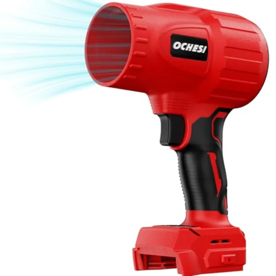 

Cordless Leaf Blower Dust Blower Battery, High-Speed Brushless Motor Handheld Jet Fan Air Blower for Patio Cleaning, Lawn Care,