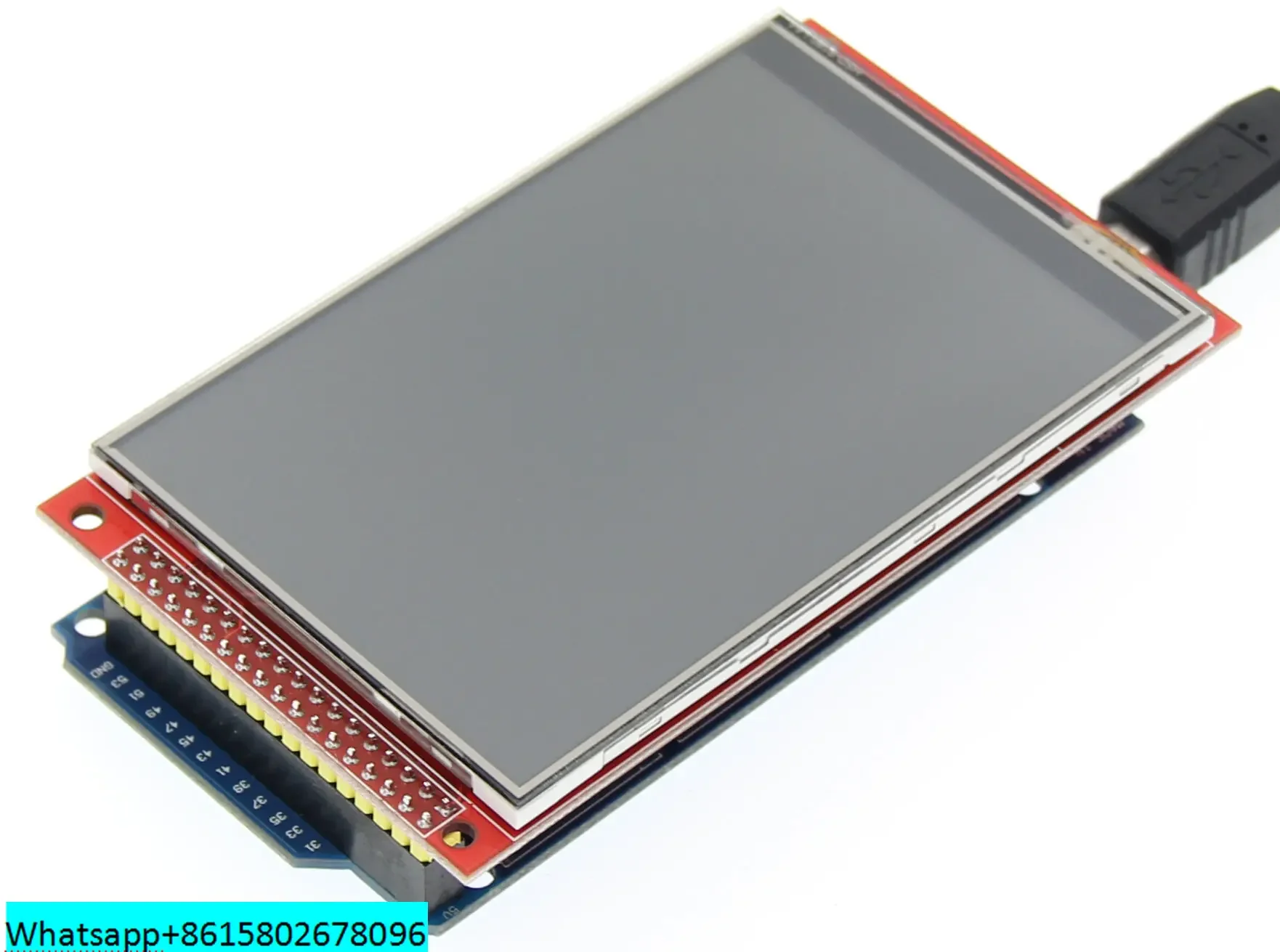 16-bit parallel bus 3.95 inch 480x320 TFT LCD module with SD card slot for Mega2560