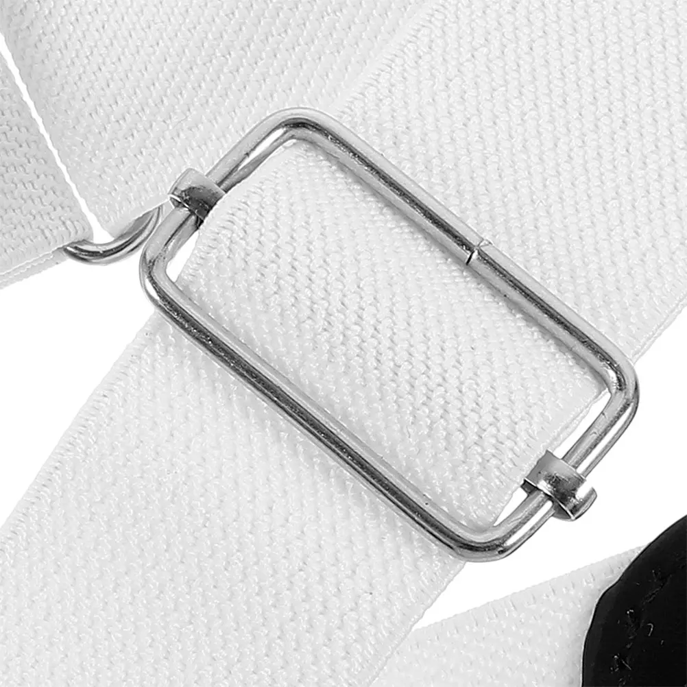 

2pcs Invisible No Buckle Elastic Waist Belt Soft Stretchy Pu For Women Men Jeans Trousers Pants Plus Size Comfortable