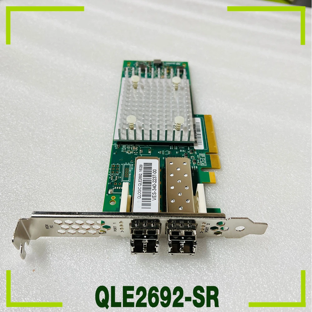 Original For Qlogic QLE2692 16Gb FC Dual-port Fibre Channel HAB Fibre Channel Card QLE2692-SR