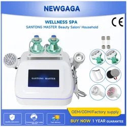 NEWGAGA Electric Lymphatic Drainage Machine EMS with Heating Body Massage Microcurrent Meridian Beauty Machine Muscle Relax Tool