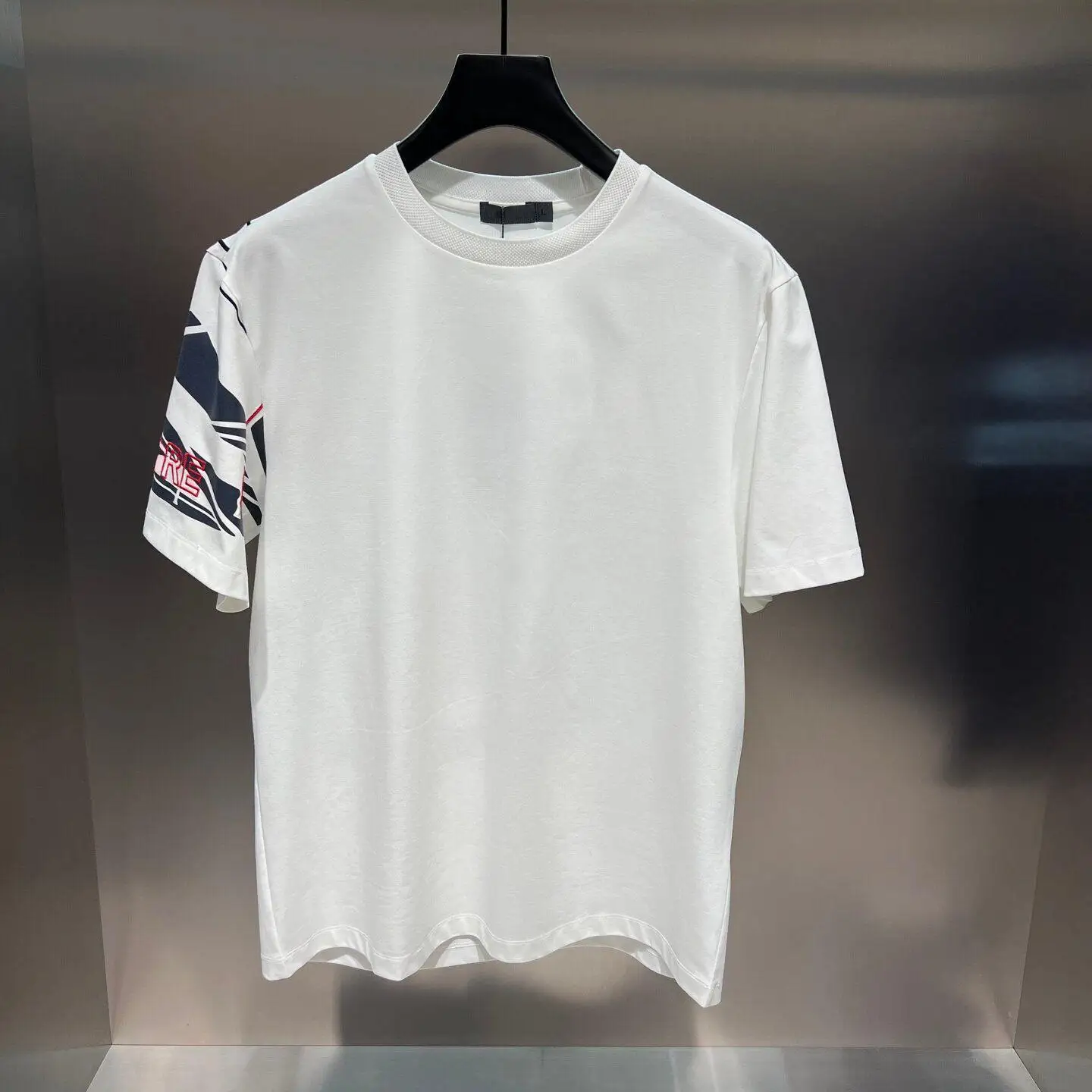 2026 New Men Golf Short Sleeve T-Shirt Ice Cold Feeling High Elastic Breathable Quick Dry Summer Sports Golf Top