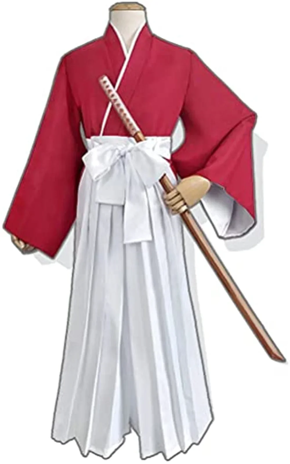 

Men's Kendo Hakama Aikido Japanese Samurai Costume Cotton Judo Martial Arts Uniform Kendogi Kimono Pants Professional Suit