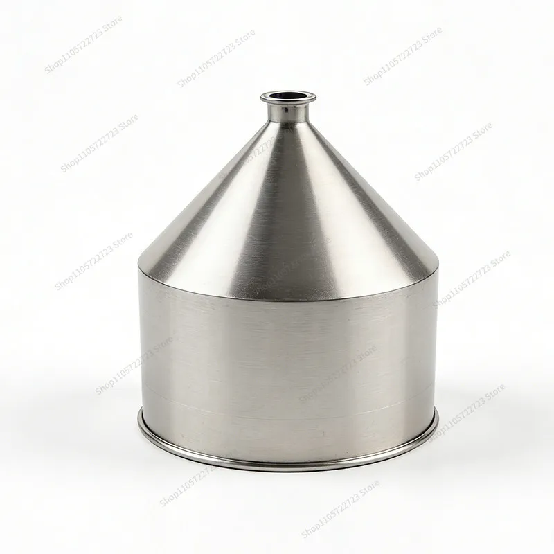 FOR 304/316L Stainless Steel Large Diameter Funnel Small Diameter Industrial Hopper Square Funnel