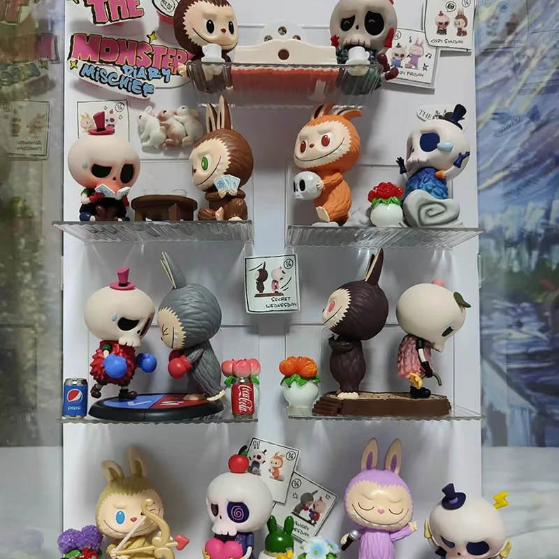 

POP MART LABUBU THE MONSTERS Mischief Diary Series Trendy Blind Box Toys Mystery Box Kawaii Guess Bag Toys