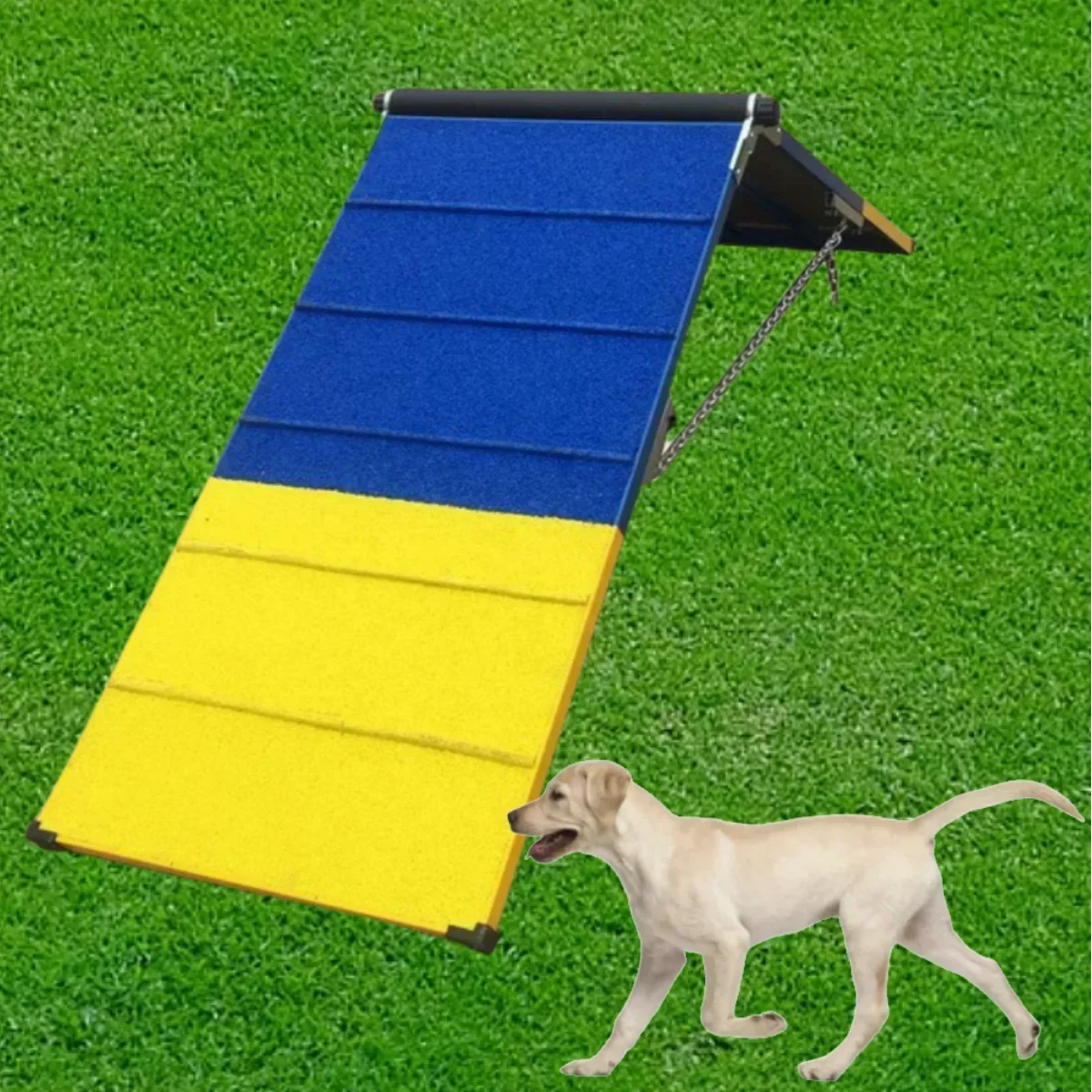 Bestselling dog agility training equipment, pet iron frame, folding obstacle ramp