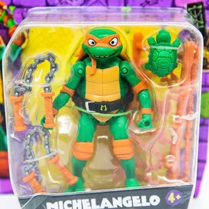 Figur Aksi Teenage Mutant Ninja Turtles Raphael Michelangelo Ornamen Meja Bergerak Bersama Koleksi Hadiah Ulang Tahun Anak-anak 8 sosok kura-kura ninja mutan penjualan terbaik - №