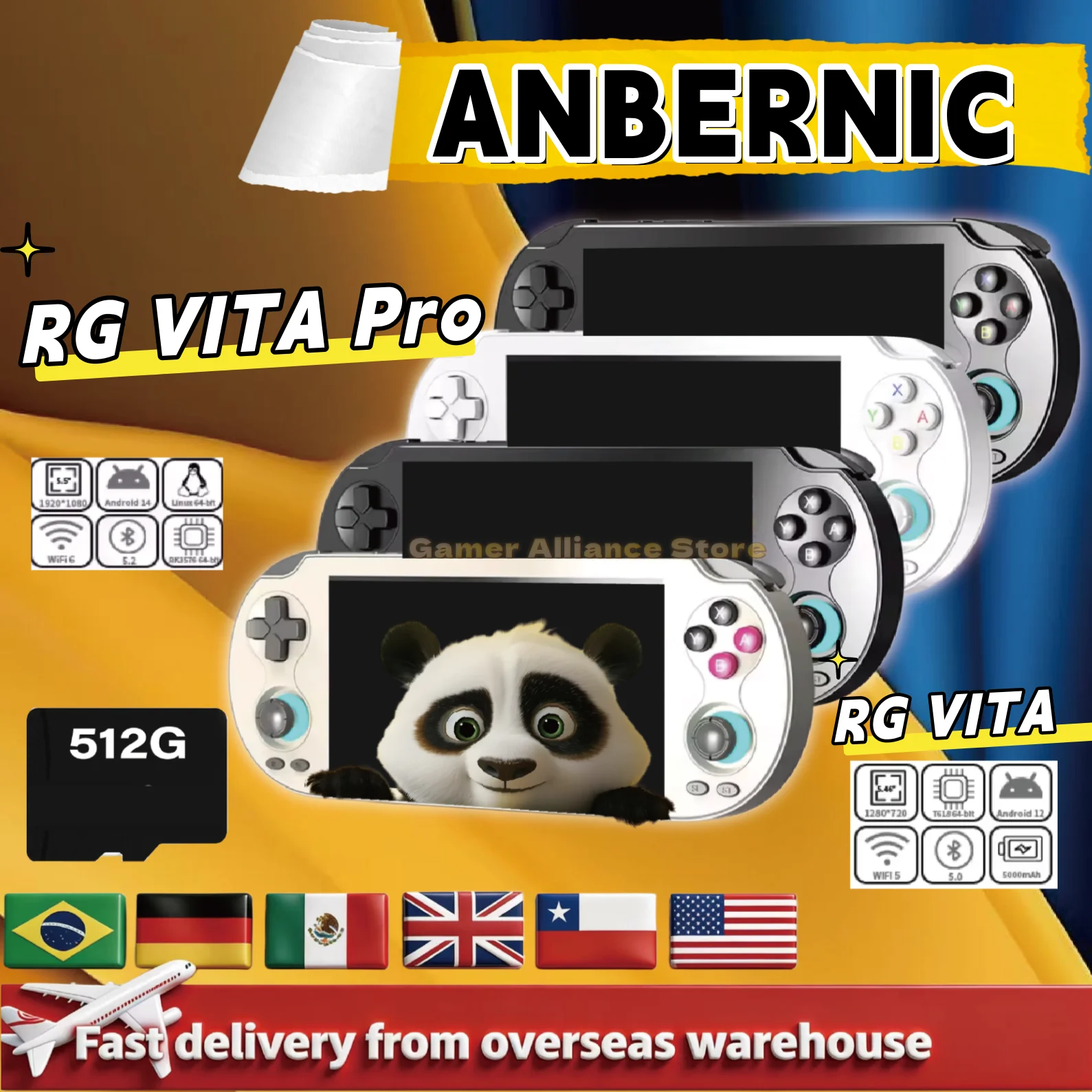 For Anbernic RG35XX…