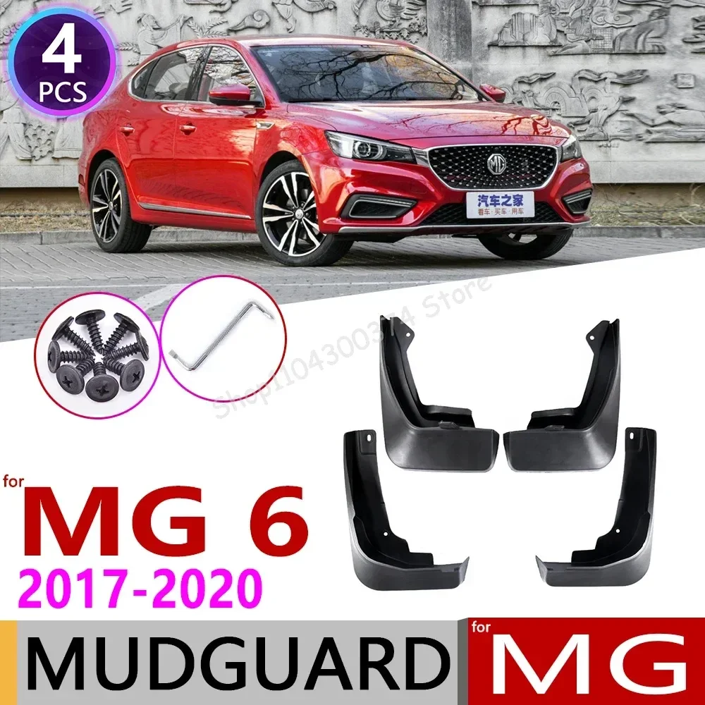 

4 PCS for MG 6 MG6 2017~2020 Front Rear Car Mudflaps Fender Mud Guard Flaps Splash Flap Mudguards Accessories 2rd Gen 2018 2019