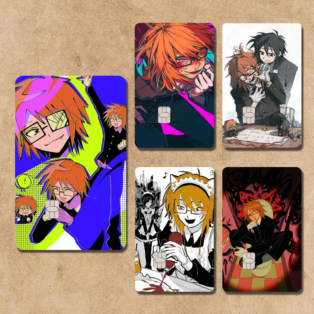 R-Randal I-Ivory R-Ranfren Credit Debit Bus campus Access Card Cool Decoration Waterproof Scratch Resistant Stickers