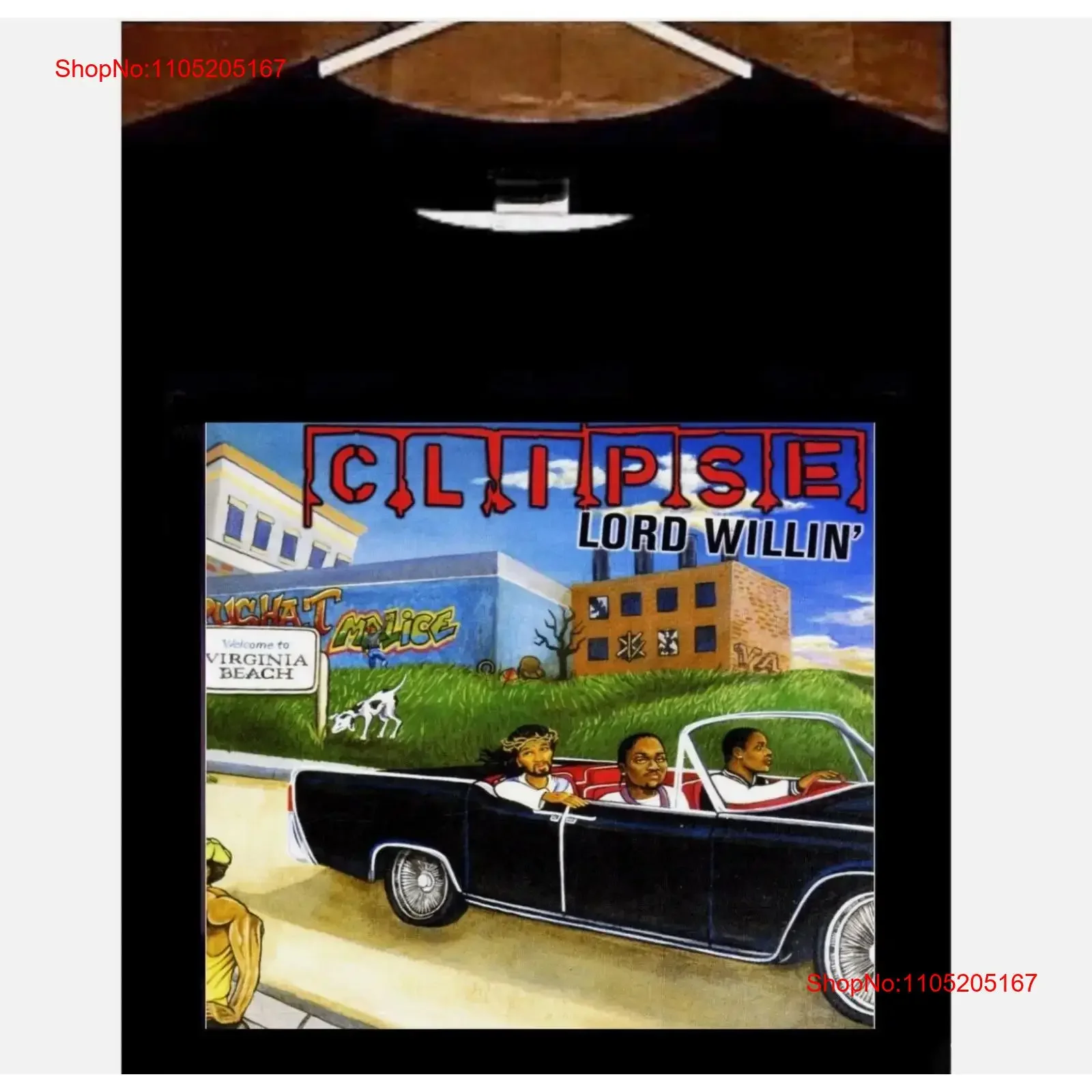 Мужская футболка Clipse Lord Willin Album, черная, все размеры от S до 5XL, винтажная, удобная, модная, универсальная, стильная, мягкая