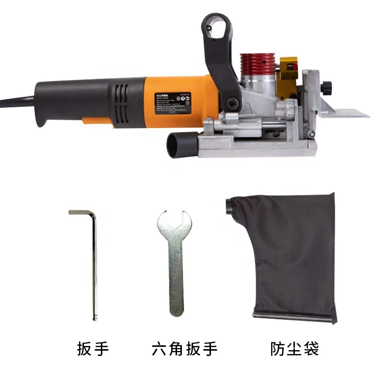 

Woodworking Tenoning Machine Lamino Machine Puzzle Machine Groover Copper Motor 760W Biscuit Jointer Electric Tool