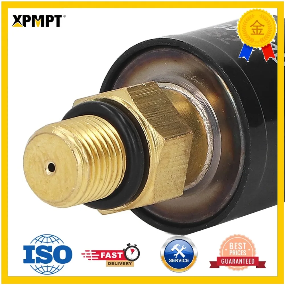 For Hitachi EX200 2 EX200 3 Pressure Switch Brass High Accuracy Sensitive Sensor Sturdy Replacement for Excavator Maintenance