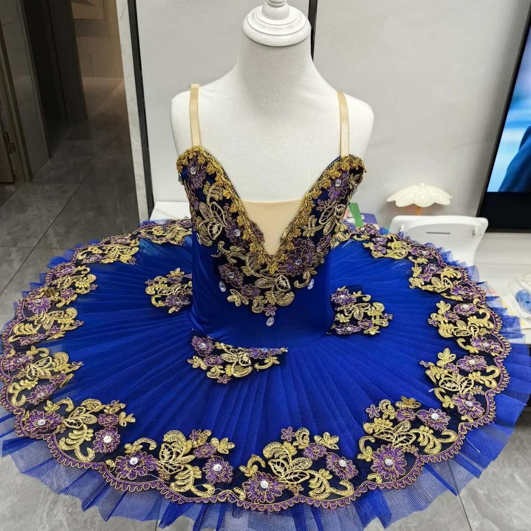 

Blue Black Purple Ballerina Swan Lake Ballet Tutu Girls women adults Performance Costume Kids Professional Tutu dance costume
