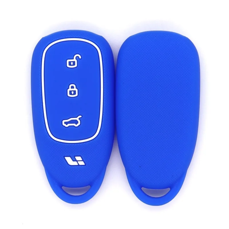 

Suitable for Ideal old model L8 Ideal One smart 3-button silicone car key protection pouch with key ring
