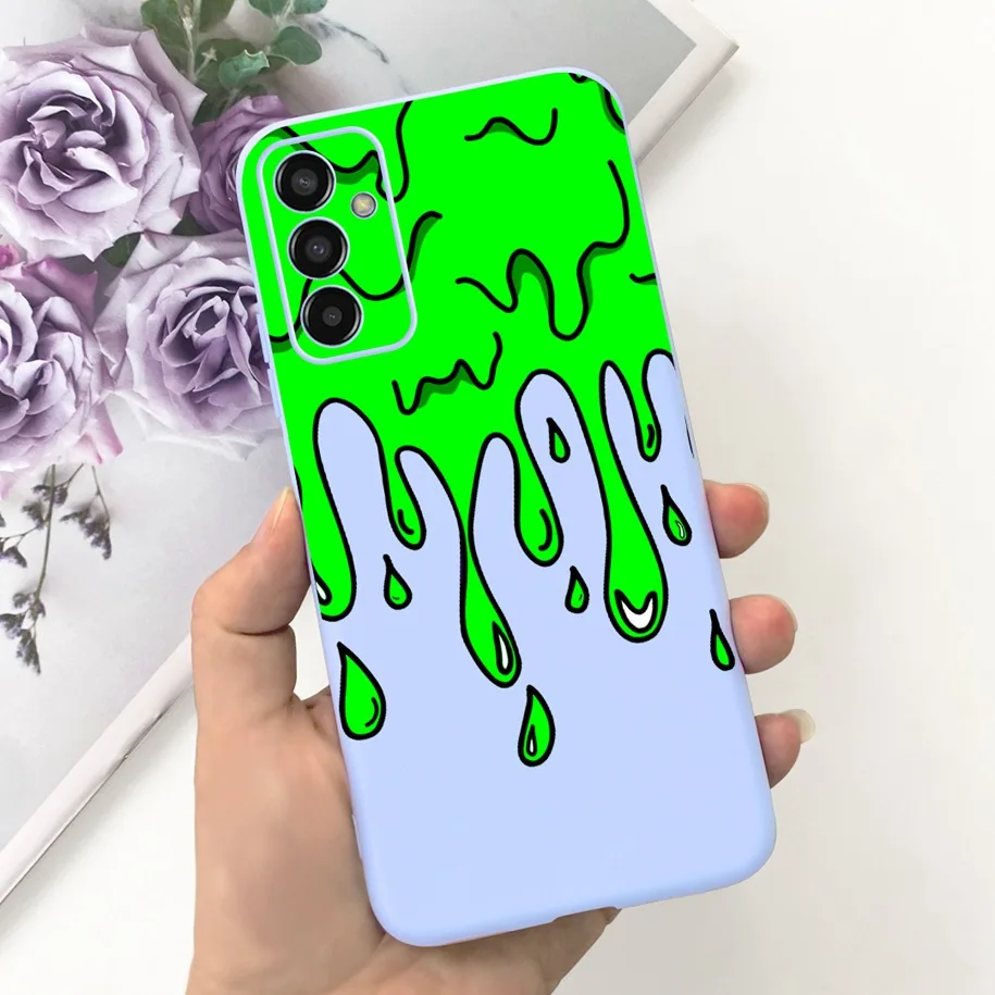 For Samsung Galaxy M13 Case For Samsung M13 4G Shockproof Bumper Soft Silicone Marble Fundas For Samsung M13 M 13 SM-M135F Cover