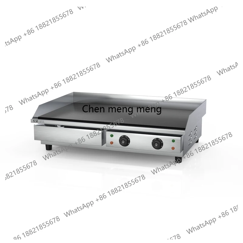 

Ручная блинная машина, утолщенная электрическая сковорода, коммерческая большая машина для приготовления кальмаров теппаньяки, оборудование 820P