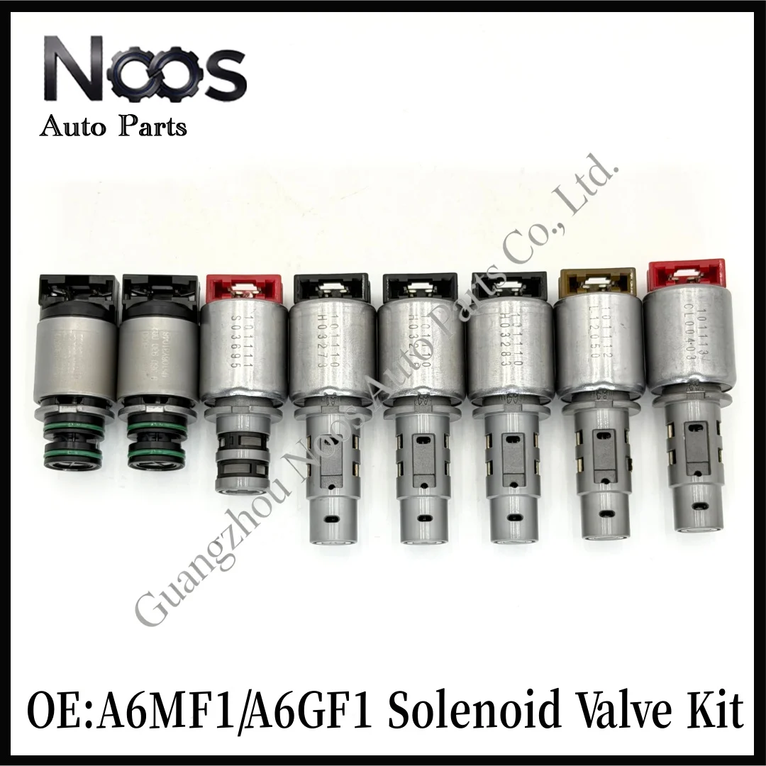 A6GF1, A6MF1, A6MF2, A6LF1, A6LF2, A6LF3 Automatic Transmission Solenoid Valve Assembly Kit, for Hyundai and Kia Auto Parts