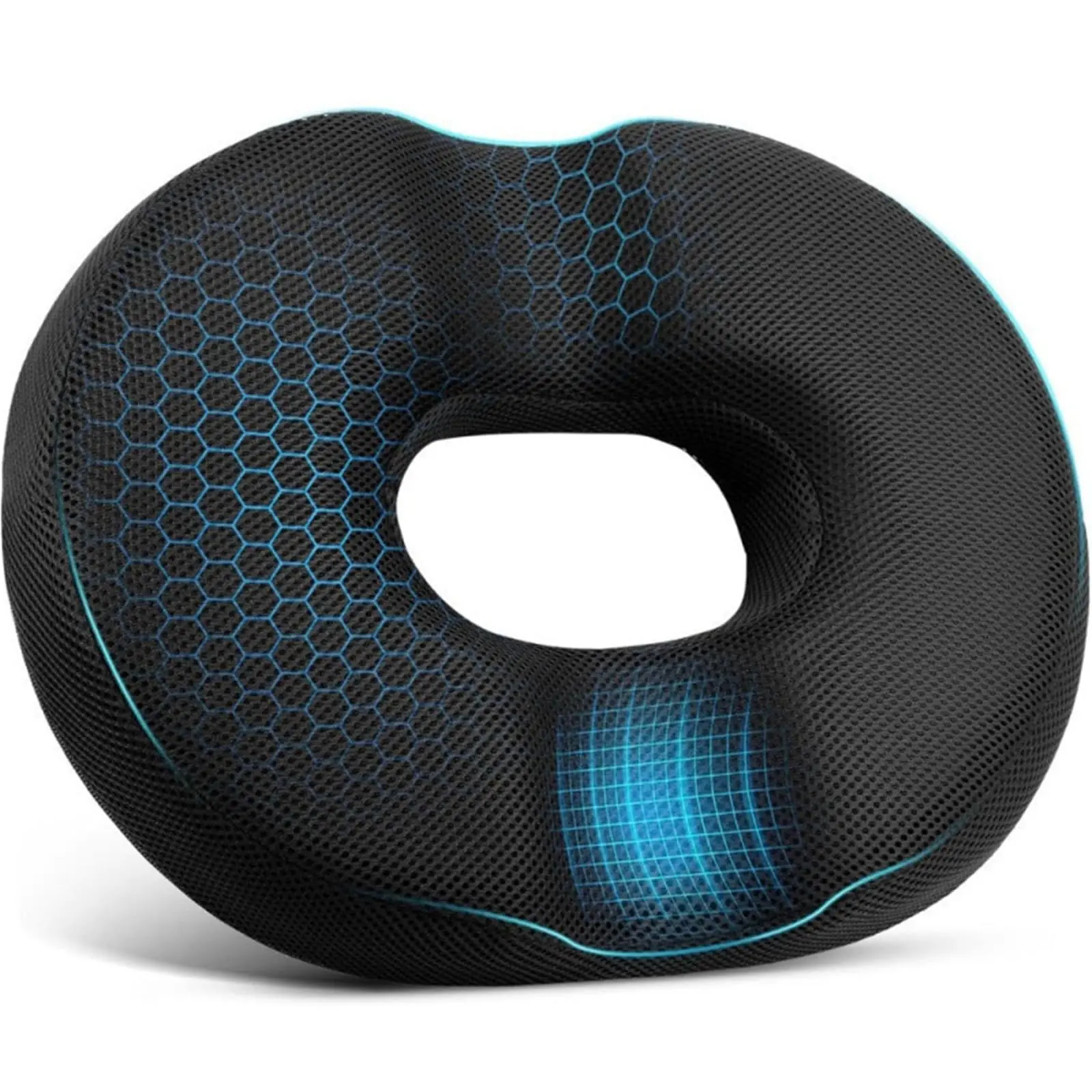 Comfortable Donut Pillow Seat Cushion | Memory Foam for Tailbone and Hip Support | Ideal for Posture Improvement and Everyday