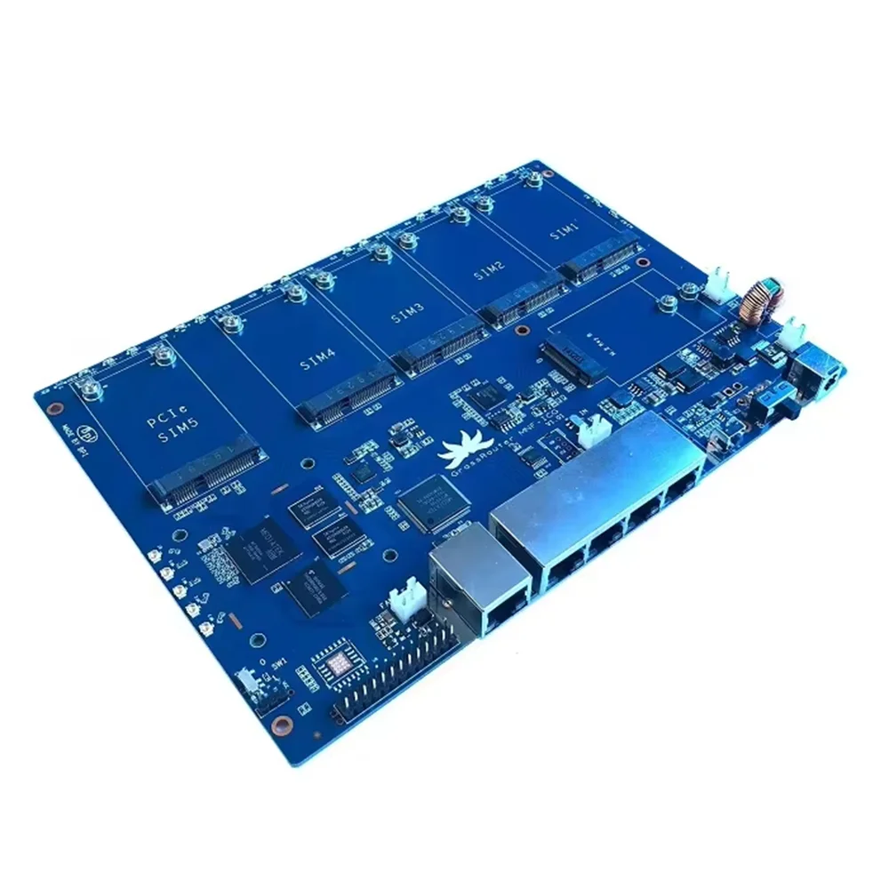 Banana PI BPI 5G + 4G LTE+Wifi AC+Gigabit Multiplex Aggregate Router base on Banana Pi BPI-R64 design