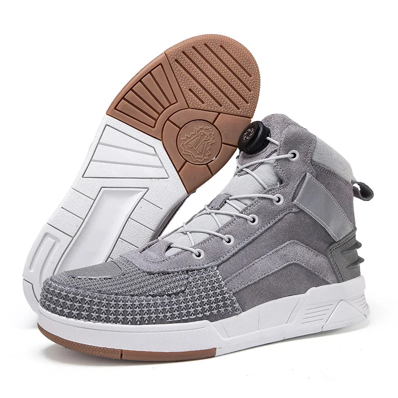 

Motorcycle Riding Boots Crash Resistant Riding Gear Road Racing Shoes Non Slip Waterproof Height Increasing Shock Resistant