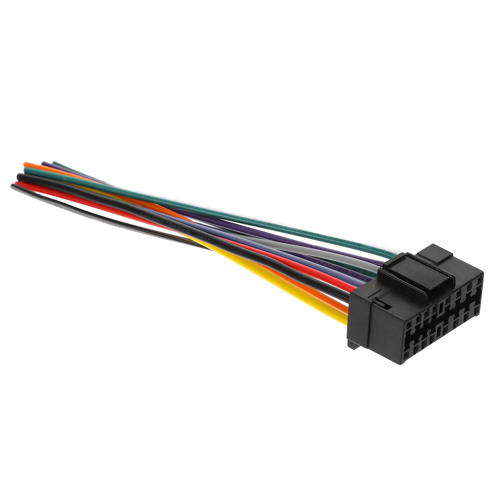 Адаптер аудиоплеера для автомобильного радио, модификация не требуется, адаптер жгута проводов радио, стерео жгут проводов, портативный комплект