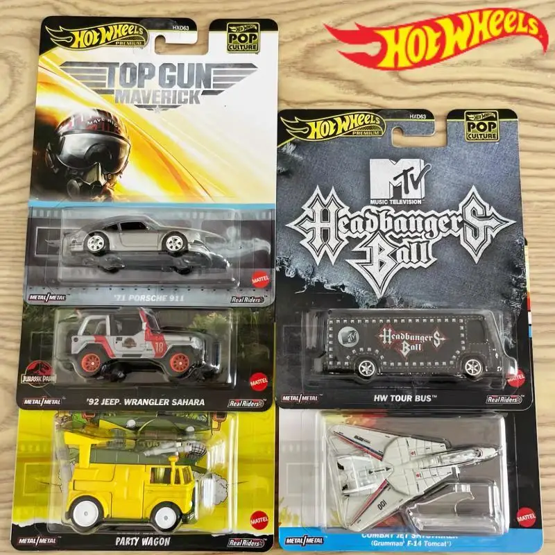 

Hot Wheels Car Entertainment Culture Hxd63 K Series Porsche 911 Tour Bus Simulation 1/64 Легкосплавные модели автомобилей Подарки на заказ на день рождения