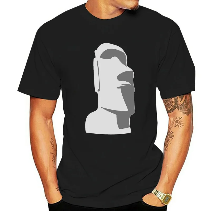 Tiki Moai Easter Island Hawaiian Luau Hans Tgless Tee T-Shirt