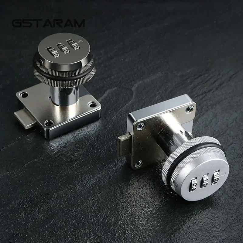 GSTARAM Drawer Code Lock 3 Digit Combination Password Keyless Drawer Cam Lock Cabinet Mail Box Wardrobe Furniture Door Hardware