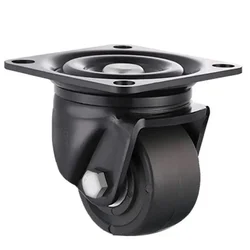 Large Load-bearing Universal Wheel Flat Caster Machine Heavy Caster Universal Thick Low Center Gravity Wear-resistant Silent