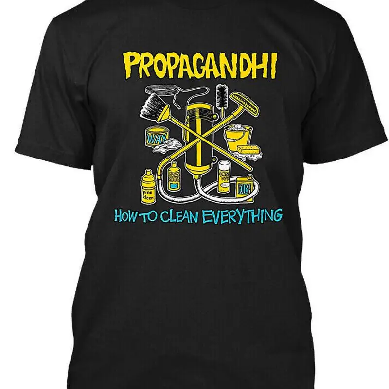 New Popular Propagandhi How to Clean Everything Canadian Music T Shirt S 4XL
