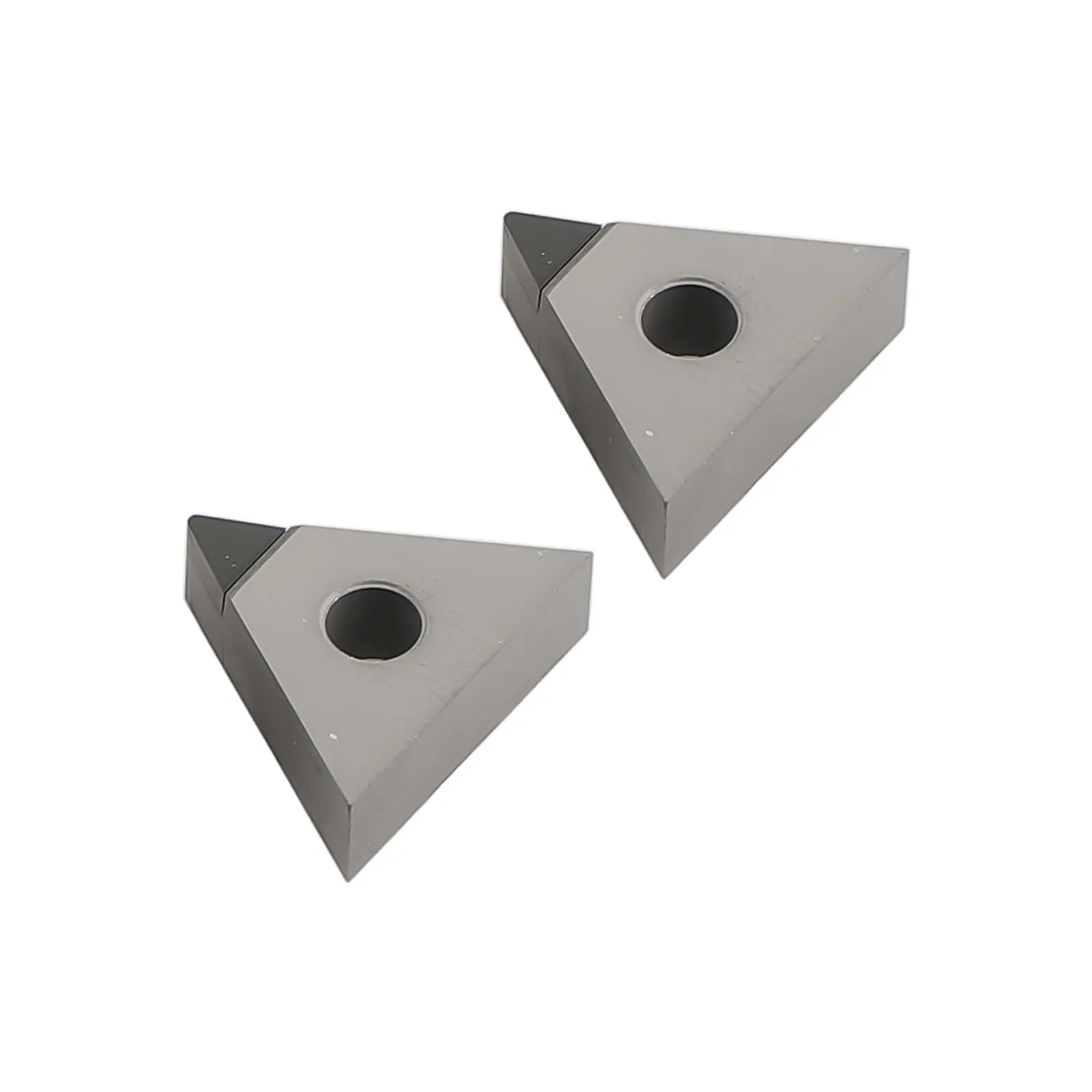 

2 Pack of TNMG160404 PCD Inserts for CNC Turning Optimal Performance on For Aluminum and Non Metallic Materials