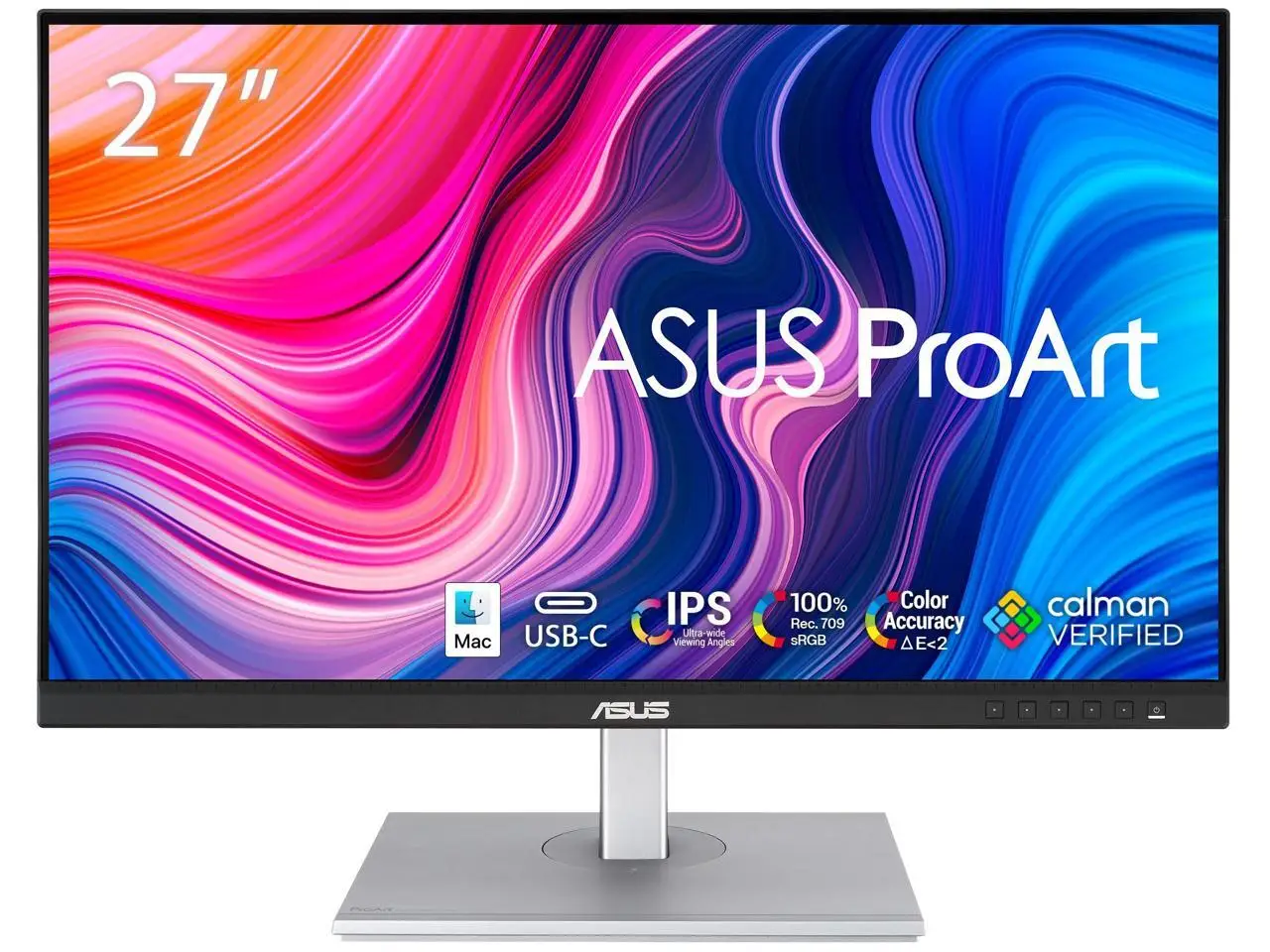 ASUS ProArt 27" QHD 2K 1440P 75Hz IPS with Exceptional Color Accuracy 100% sRGB 100% Rec.709 Computer Monitor idea for Video Editing, Photography, and Design work PA278CV