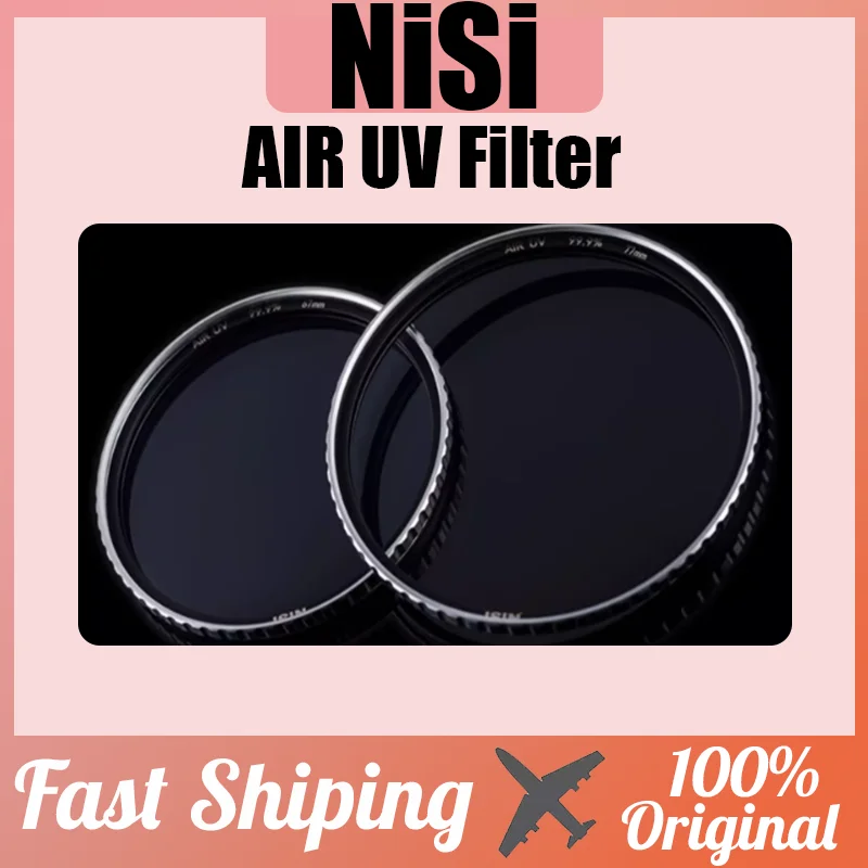 

NiSi AIR UHD UV Filter Camera Lens Protection Filter 37mm-105mm For Canon Sony DSLR Cameras For Professional Photography