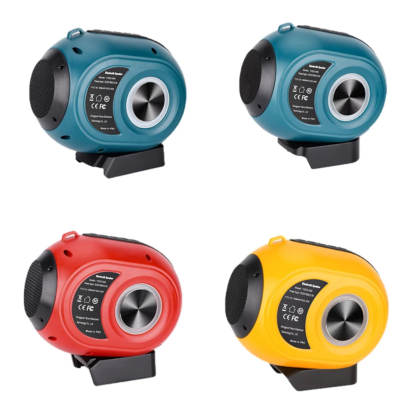 

Wireless Bluetooth Speaker for Makita/Bosch/DeWalt/Milwaukee 18/20V Battery Portable High-Definition Sound System for Home Party