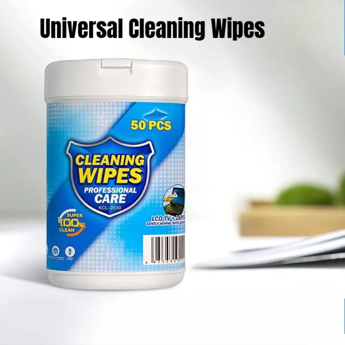 50PCS/Box Soft Anti-static Cleaning Wipes Wet Tissues For Computer Laptop LCD Monitor TV Mobile Phone Screen Digital Products image 3