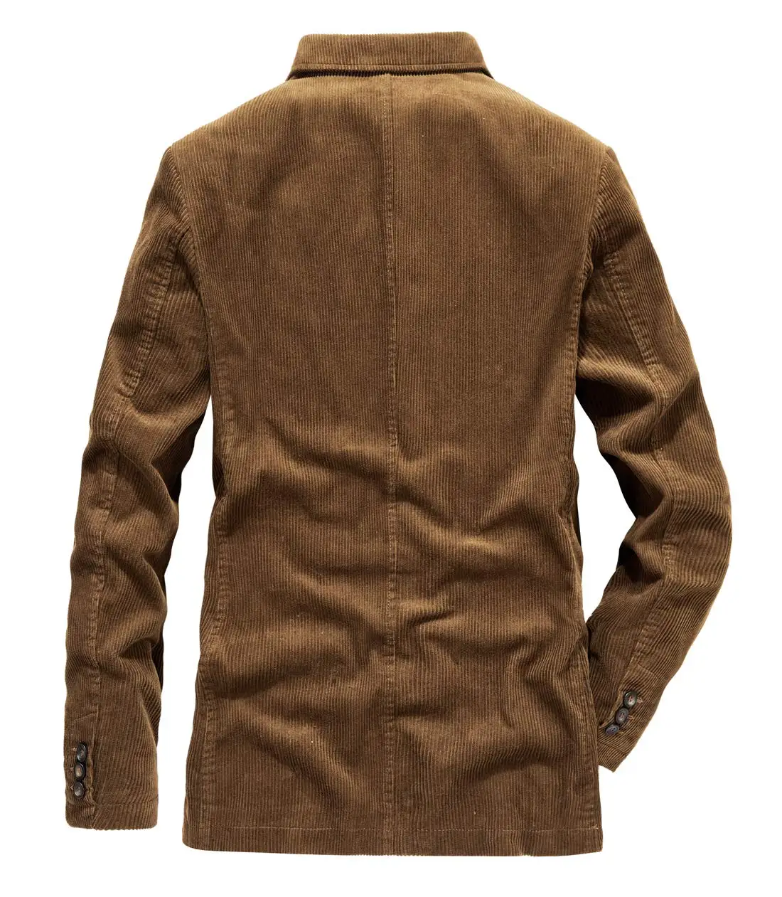 Veste Blazer Vintage en velours côtelé pour hommes, vêtements de travail décontractés, manteau de Sport, coupe classique, costume Blazer pour hommes