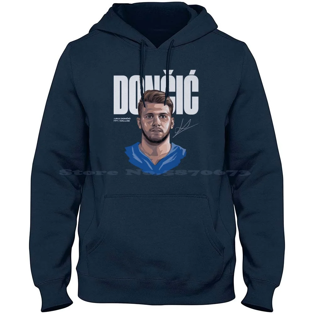 Luka Doncic 77 100% Cotton Hoodie T Shirt Luka Doncic Illustration Luka Doncic Art Luka Don ? I ? Luka Doncic Wallpaper