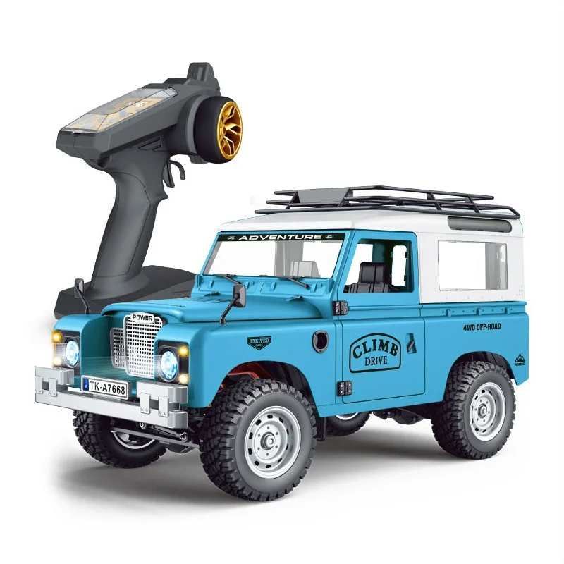 SONG GUOLIN Nowy SG1009 4WD Samochód Terenowy Defender z Ulepszeniami, Synchronizowanym Oświetleniem i Mechanicznym Zmianą Biegów, Model RC