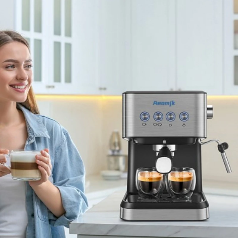 

Professional Barista Coffee Maker Fully Automatic Coffee Machine Espresso Machines Automatic Multifunctional Milk Frother